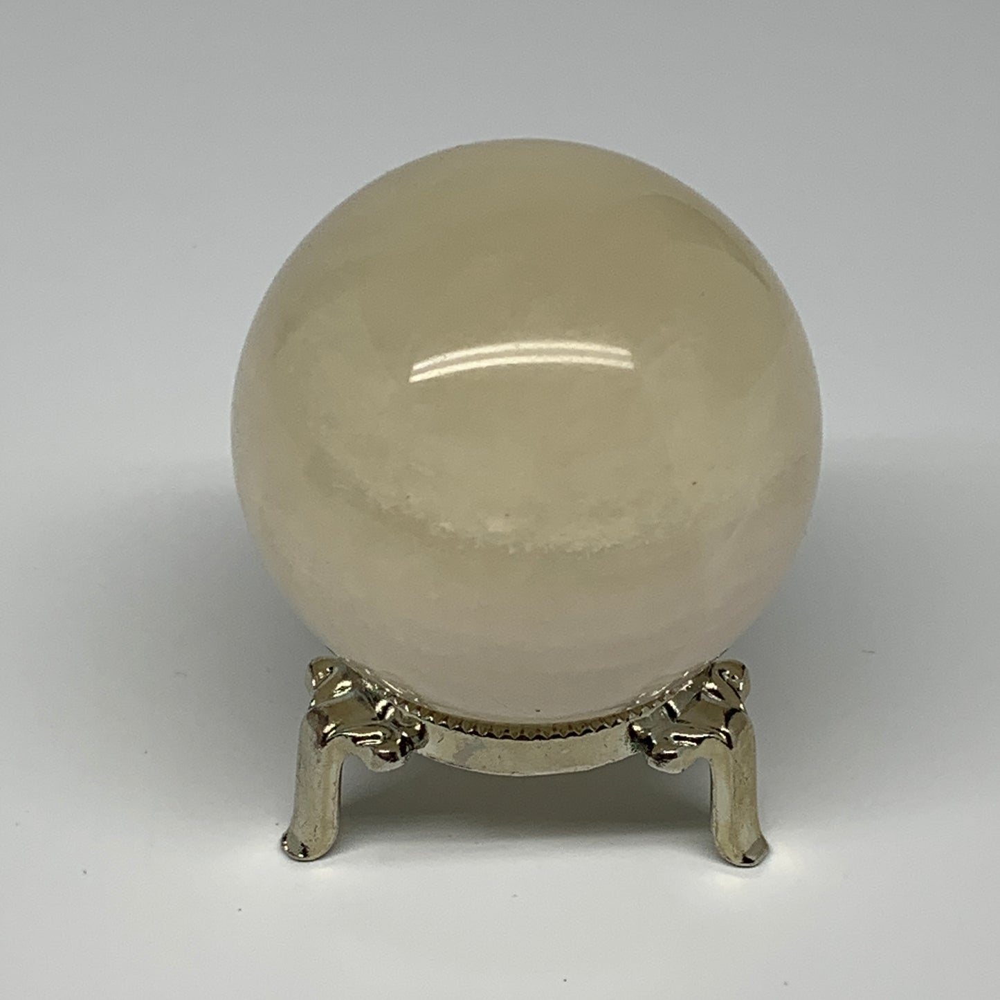 412.1g, 2.5" (63mm), Fluorite Sphere Ball Gemstone Crystal @Madagascar, B25386