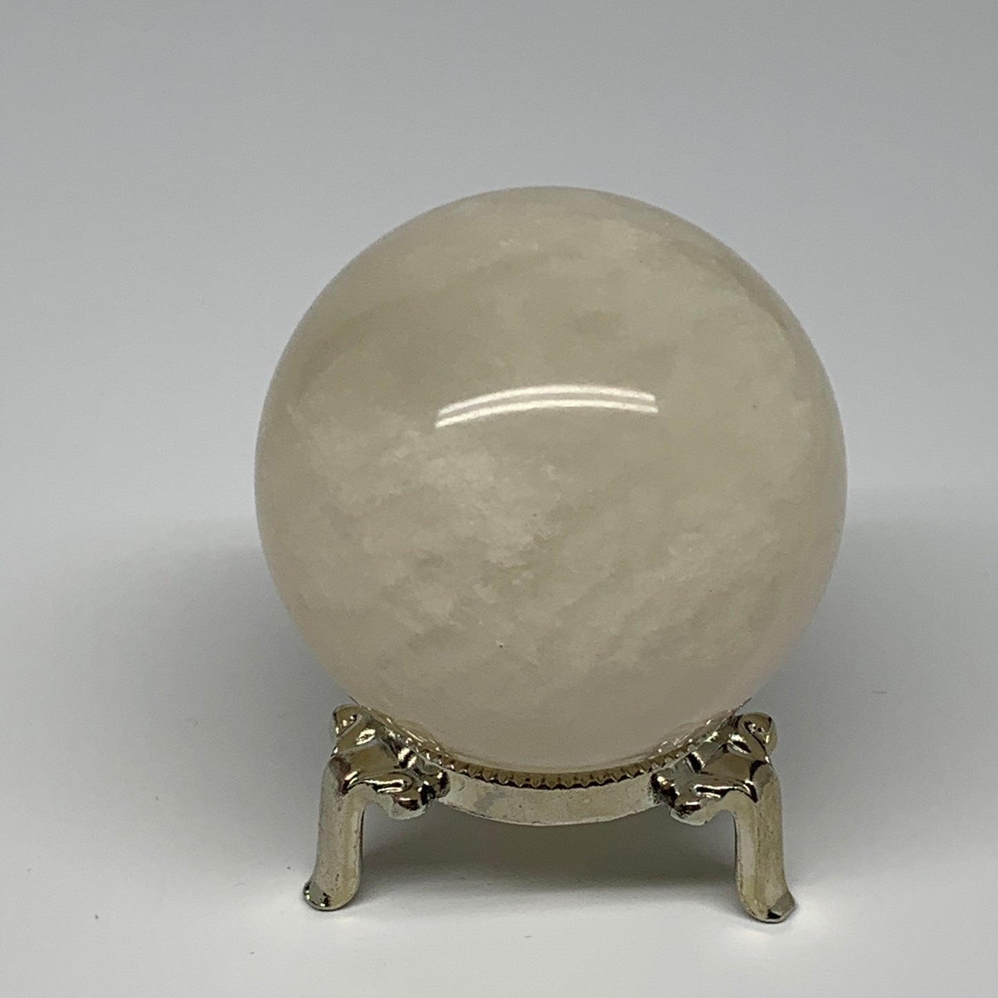 412.1g, 2.5" (63mm), Fluorite Sphere Ball Gemstone Crystal @Madagascar, B25386