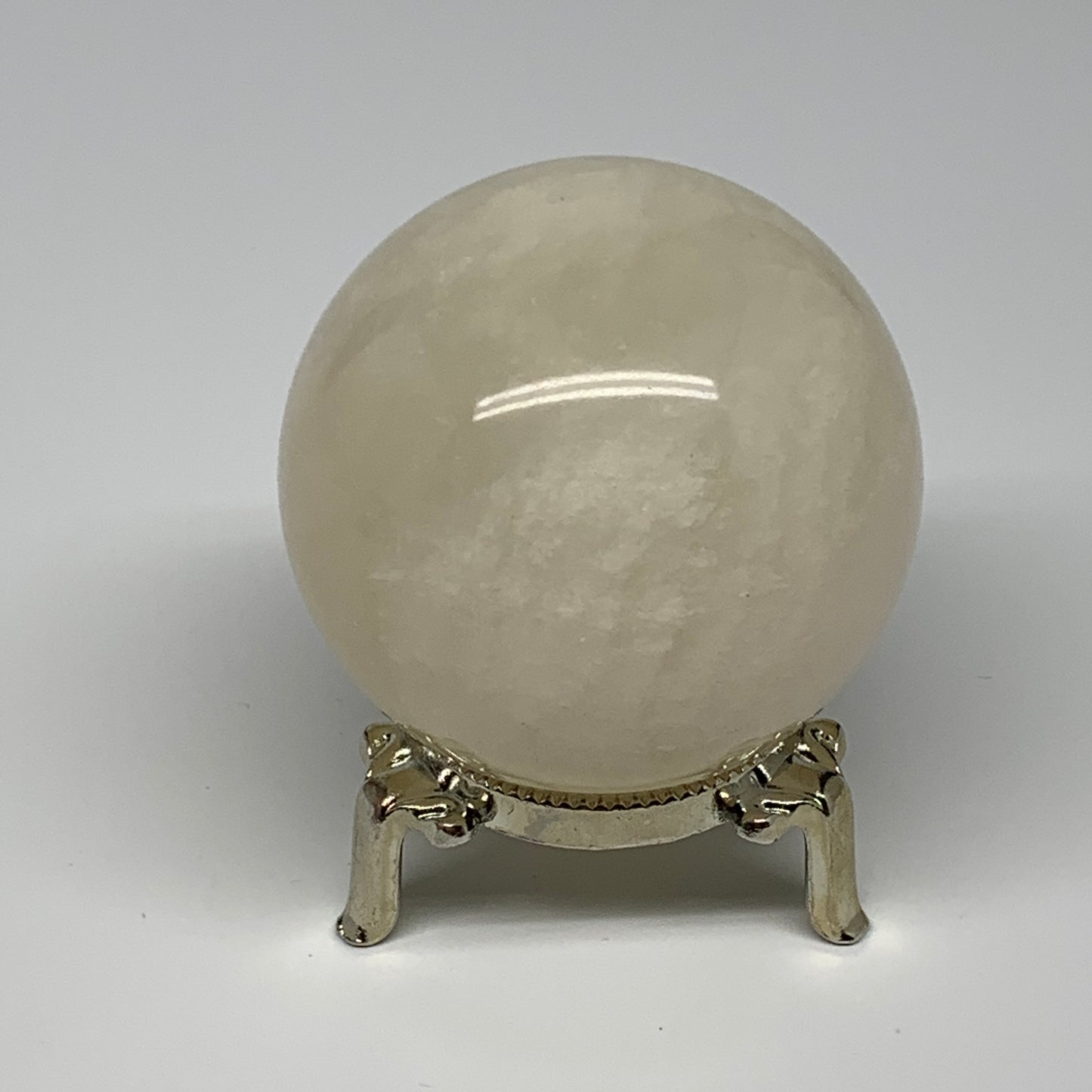 412.1g, 2.5" (63mm), Fluorite Sphere Ball Gemstone Crystal @Madagascar, B25386