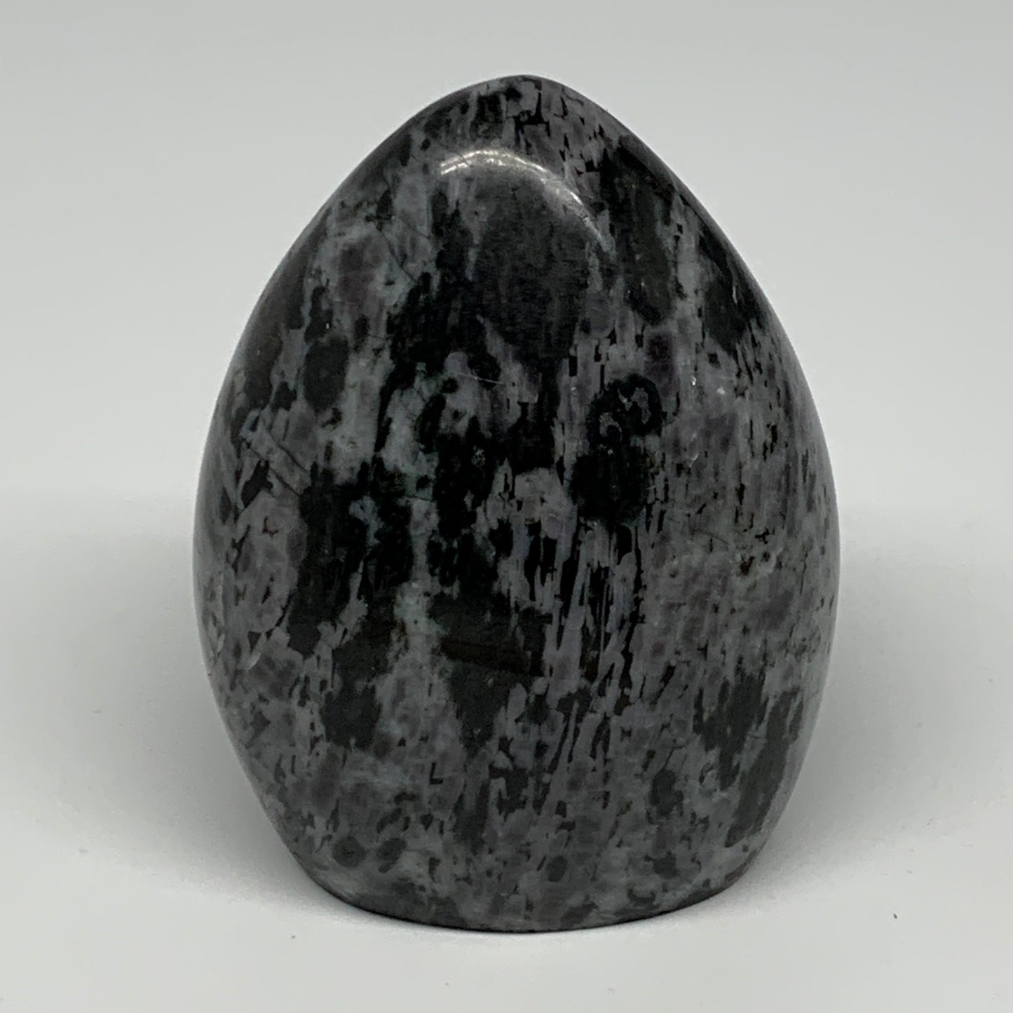 665g, 3.9"x3"x2.2" Indigo Gabro Merlinite Freeform Polished @Madagascar, B18219