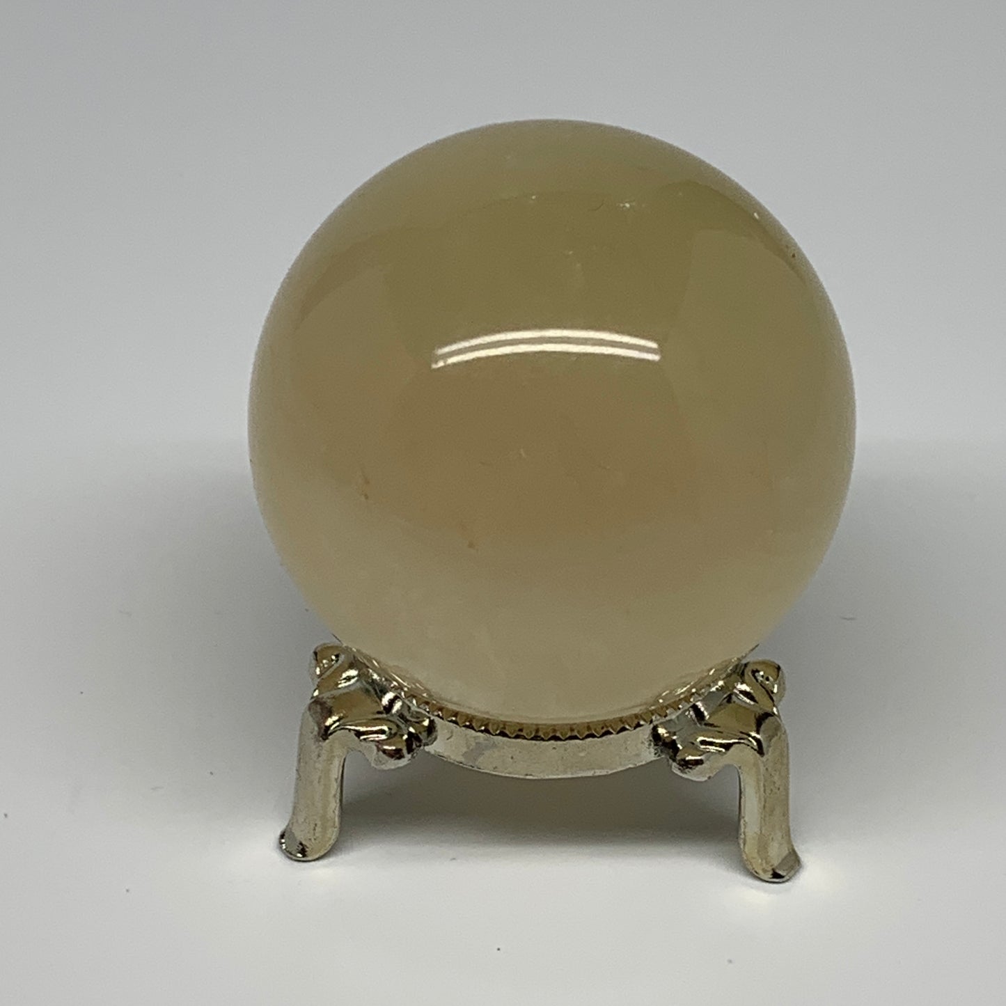 366.6g, 2.4" (60mm), Fluorite Sphere Ball Gemstone Crystal @Madagascar, B25387