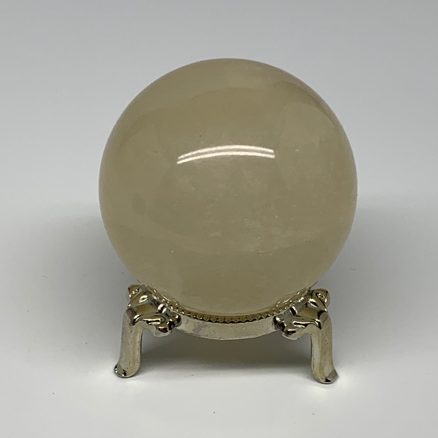 366.6g, 2.4" (60mm), Fluorite Sphere Ball Gemstone Crystal @Madagascar, B25387