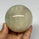 425.7g, 2.5" (64mm), Fluorite Sphere Ball Gemstone Crystal @Madagascar, B25390