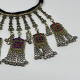 200g, 17" Kuchi Turkmen Choker Necklace Multi-Color Tribal Gypsy Beho,B14165
