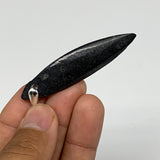6.6g, 2.3"x0.5"x0.2", Natural Fossils Orthoceras Pendant (Straight Horn),B12509
