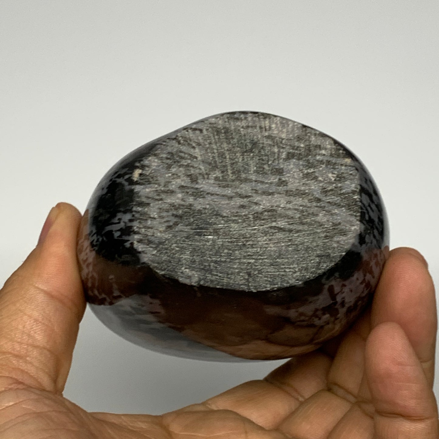 705g, 4.3"x3"x2.1" Indigo Gabro Merlinite Freeform Polished @Madagascar, B18225