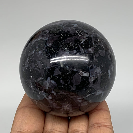 448.2g, 2.6" Natural Indigo Gabbro Spheres Gemstone, Reiki, @Madagascar,B4659
