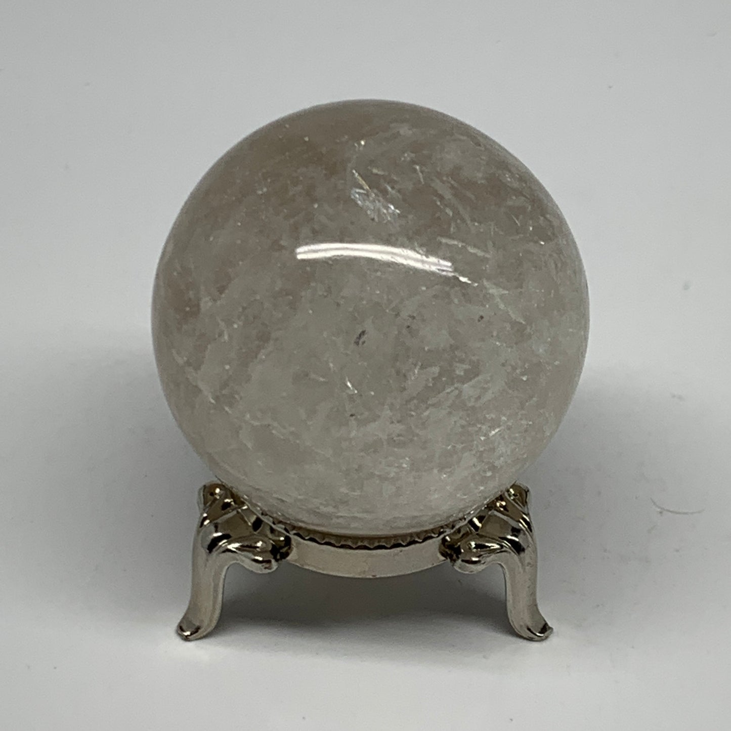 143.4g, 1.9"(47mm), Natural Quartz Sphere Crystal Gemstone Ball @Brazil, B22269