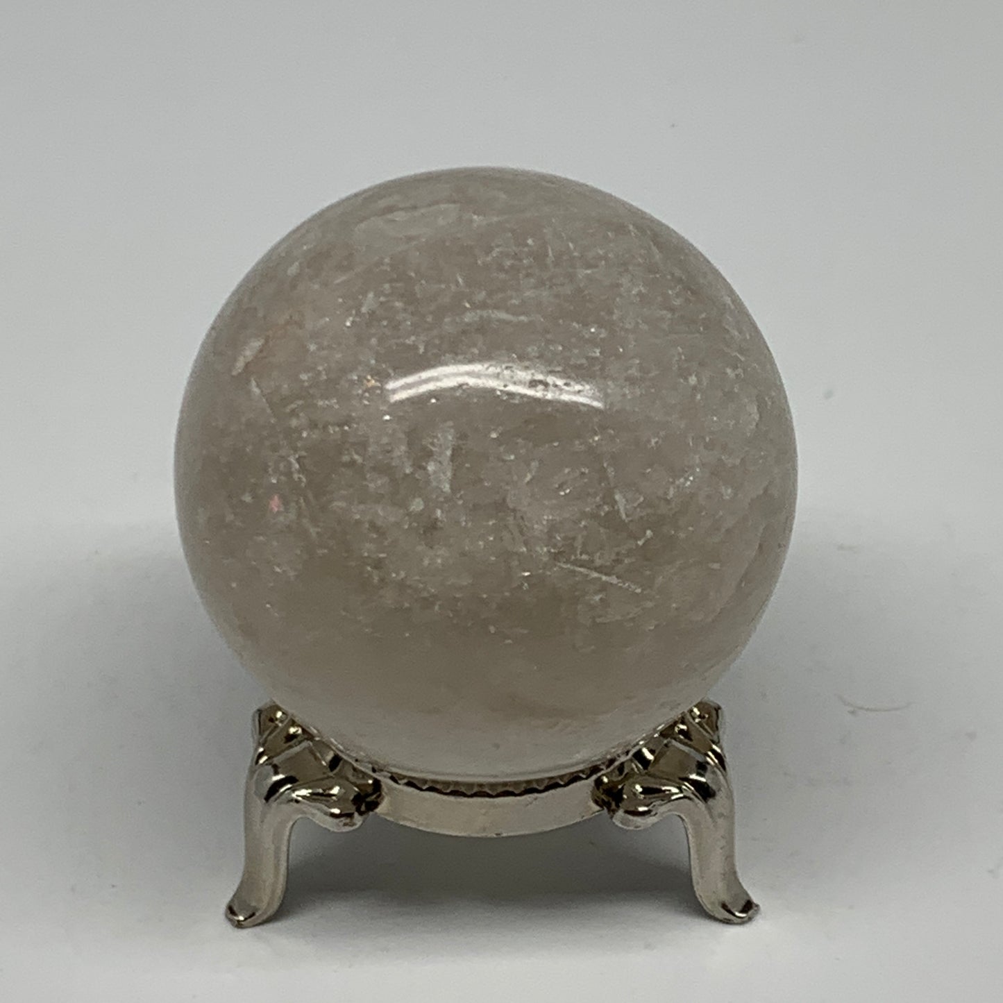 143.4g, 1.9"(47mm), Natural Quartz Sphere Crystal Gemstone Ball @Brazil, B22269