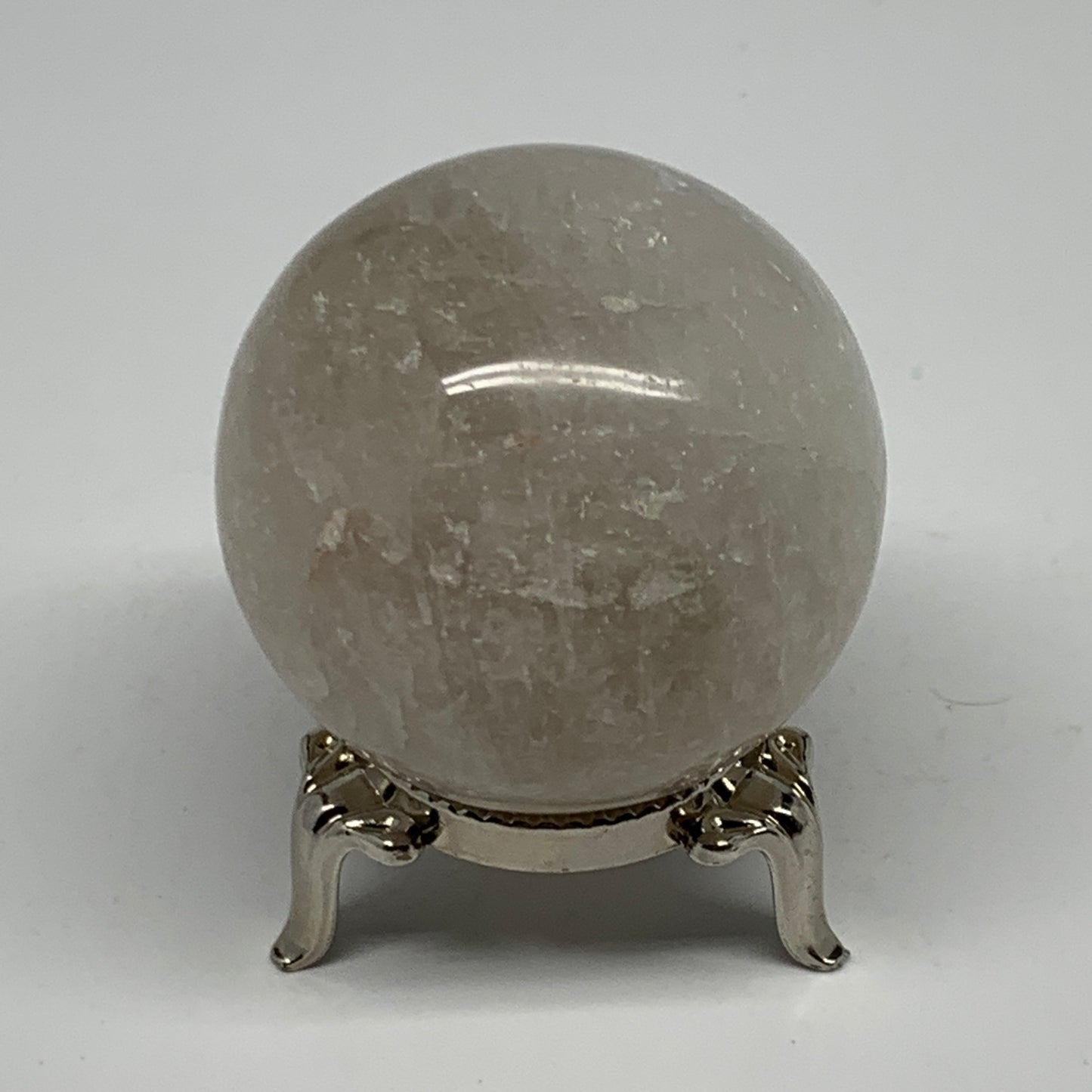 143.4g, 1.9"(47mm), Natural Quartz Sphere Crystal Gemstone Ball @Brazil, B22269