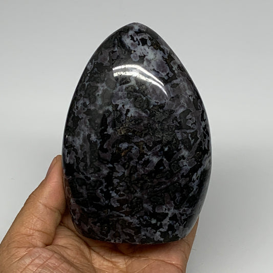 670g, 4.2"x3"x2" Indigo Gabro Merlinite Freeform Polished @Madagascar, B18230