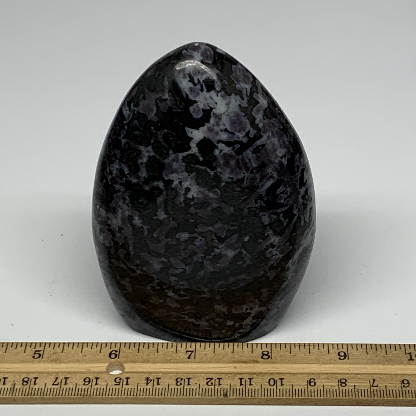 670g, 4.2"x3"x2" Indigo Gabro Merlinite Freeform Polished @Madagascar, B18230