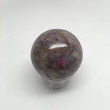 274.7 Grams Natural Gemstone Ruby in Crystal Feldspar Sphere @India, IE106 - watangem.com