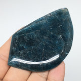 60.7g, 3.3"x2" Blue Apatite Cabochon Large Drop Shape @Madagascar,B1781