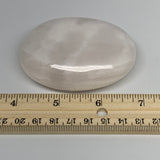 152.7g,2.9"x2.1"x1",Pink Calcite Palm-Stone Crystal Polished,B23071
