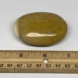79.9g, 2.4"x1.7"x0.9" Ocean Jasper Palm-Stone Orbicular Jasper Reiki Energy,B166