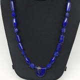 40.2g, 7mm-20mm Natural Lapis Lazuli Bead Mixed Shaped Strand, 27 Beads,LPB193