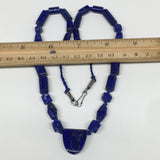 40.2g, 7mm-20mm Natural Lapis Lazuli Bead Mixed Shaped Strand, 27 Beads,LPB193
