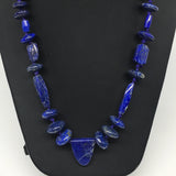67.3g, 9mm-27mm Natural Lapis Lazuli Bead Mixed Shaped Strand, 31 Beads,LPB194