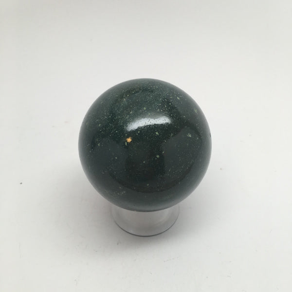 197.1 Grams Handmade Natural Gemstone Bloodstone Sphere @India, IE156
