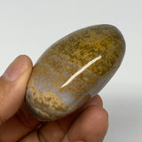 96.8g, 2.2"x1.8"x1.2" Ocean Jasper Palm-Stone Orbicular Jasper Reiki Energy,B167