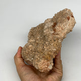 3.26 Lbs, 6"x5.4"x2.4",  Aragonite Cluster Mineral Specimen @Morocco,B10953