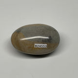 106.4g, 2.4"x1.7"x1.2" Polychrome Jasper Palm-Stone Reiki @Madagascar, B24553