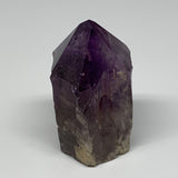 362.7g,3.6"x2"x2.1", Amethyst Point Polished Rough lower part Stands, B19039