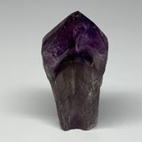 410.8g,3.8"x2.5"x1.9", Amethyst Point Polished Rough lower part Stands, B19040