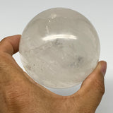 510g, 2.8"(72mm), Natural Quartz Sphere Crystal Gemstone Ball @Brazil, B22318