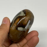 170.4g, 2.6"x2.1"x1.4" Polychrome Jasper Palm-Stone Reiki @Madagascar, B24537