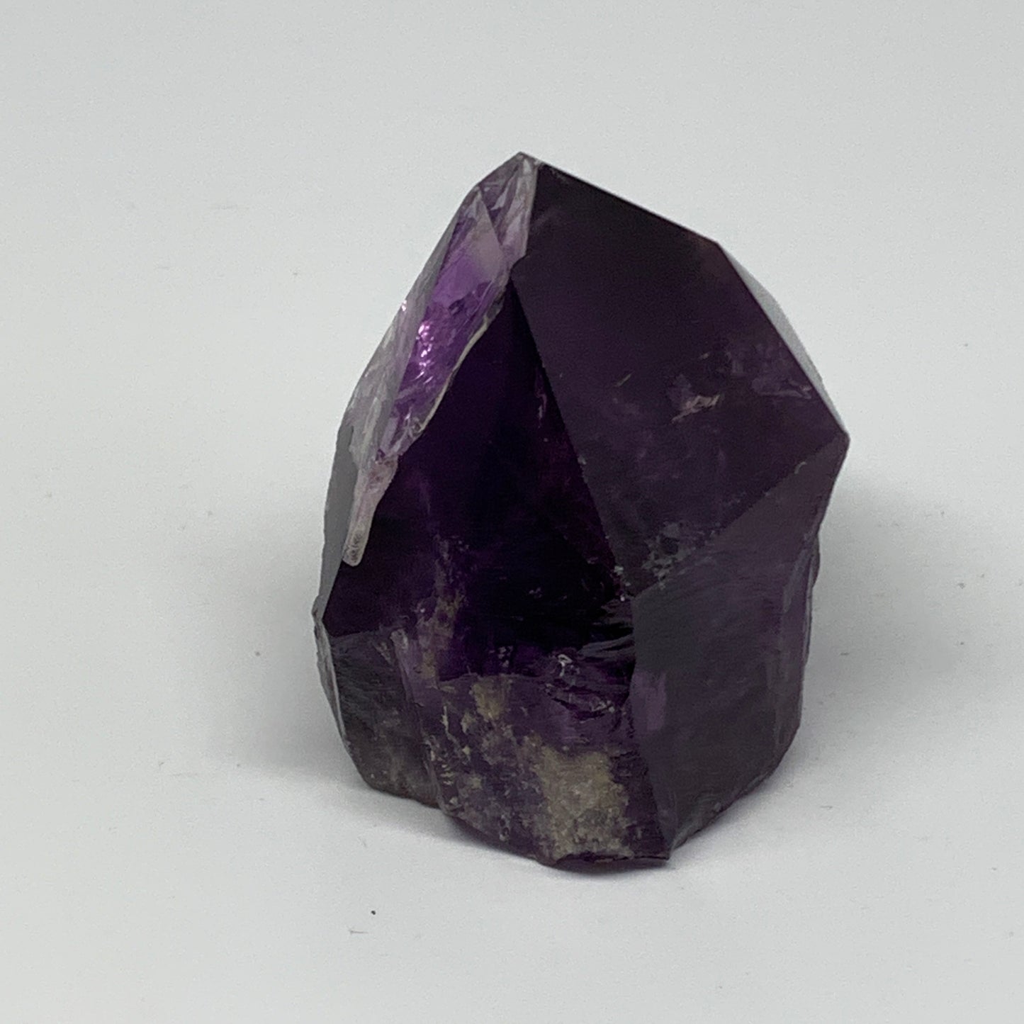 229.1g,2.3"x2.8"x1.8", Amethyst Point Polished Rough lower part Stands, B19044