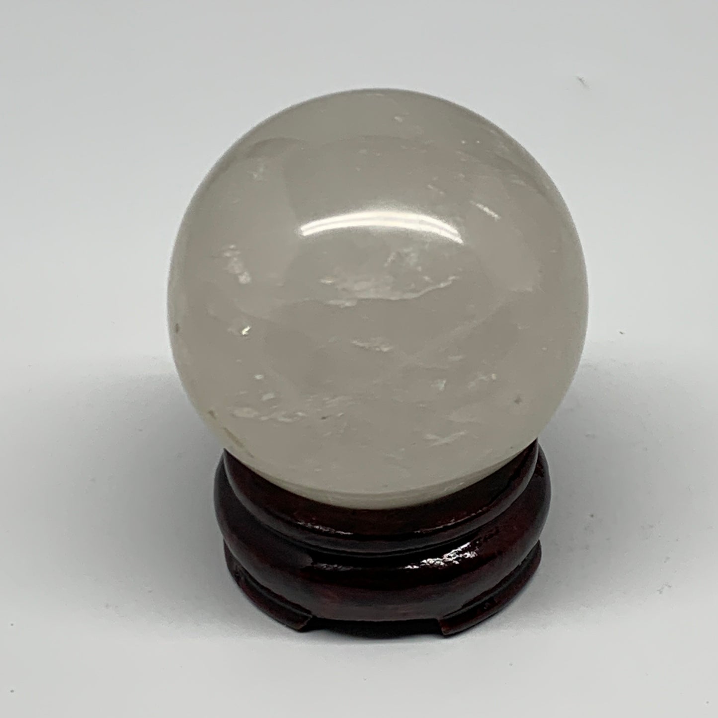 375.2g, 2.5"(64mm), Natural Quartz Sphere Crystal Gemstone Ball @Brazil, B22321