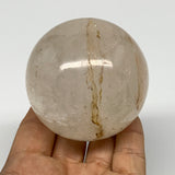 361.8g, 2.5"(64mm), Natural Quartz Sphere Crystal Gemstone Ball @Brazil, B22322