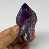 202.9g,3.2"x2.3"x1.6", Amethyst Point Polished Rough lower part Stands, B19047