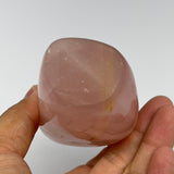 399.8g,4.4"x2"x1.7" Rose Quartz Crystal Freeform Polished Crystal, B20628