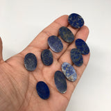 169.5 cts, 10 pcs,Natural Oval Shape Lapis Lazuli Cabochons @Afghanistan, Lot106 - watangem.com