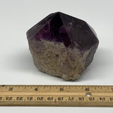 361.3g,3.2"x2.9"x2.1", Amethyst Point Polished Rough lower part Stands, B19060