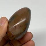 108.2g, 2.2"x1.8"x1.3" Polychrome Jasper Palm-Stone Reiki @Madagascar, B24515