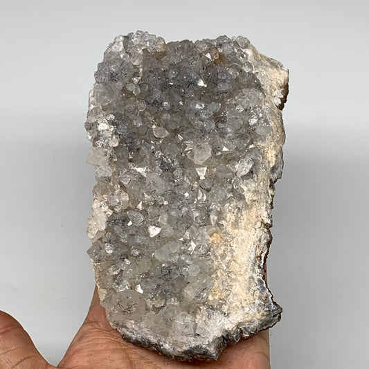 522g, 5.8"x3.3"x1.5", Rare Manganese Cluster With Quartz Mineral Specimen,B11020