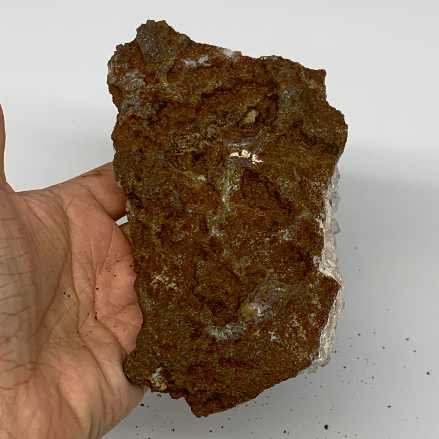 522g, 5.8"x3.3"x1.5", Rare Manganese Cluster With Quartz Mineral Specimen,B11020