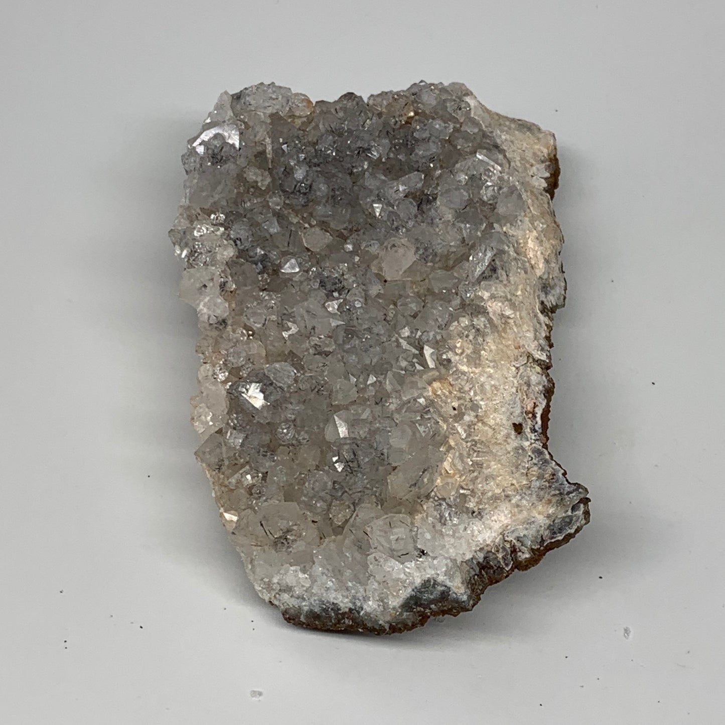 522g, 5.8"x3.3"x1.5", Rare Manganese Cluster With Quartz Mineral Specimen,B11020