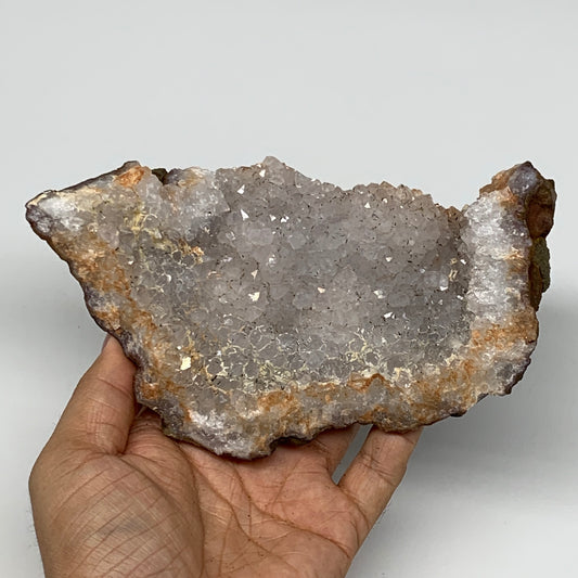 560g, 6.25"x4.1"x1", Rare Manganese Cluster With Quartz Mineral Specimen,B11021