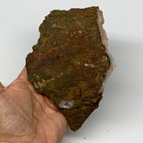 560g, 6.25"x4.1"x1", Rare Manganese Cluster With Quartz Mineral Specimen,B11021