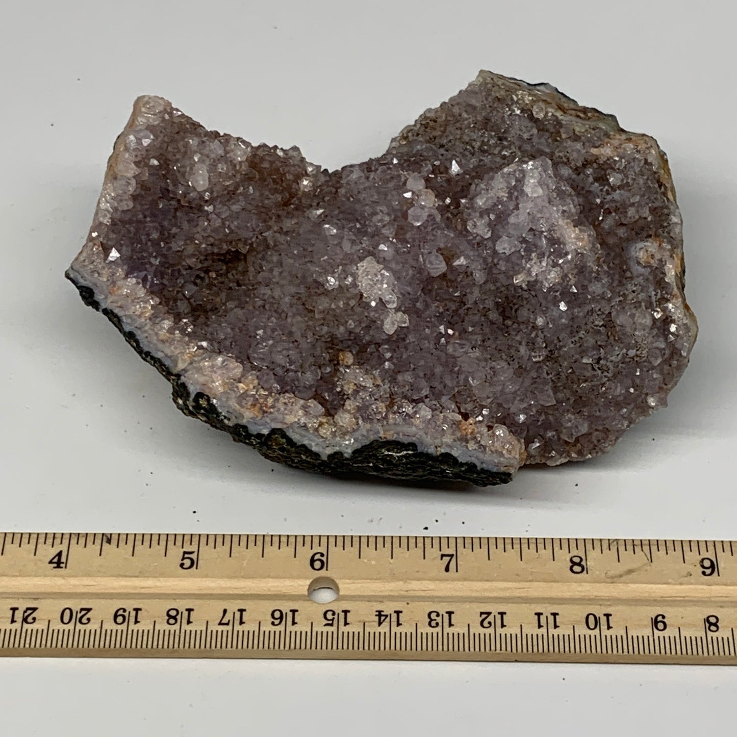 636g, 5"x3.7"x2.2", Rare Manganese Cluster With Quartz Mineral Specimen,B11026