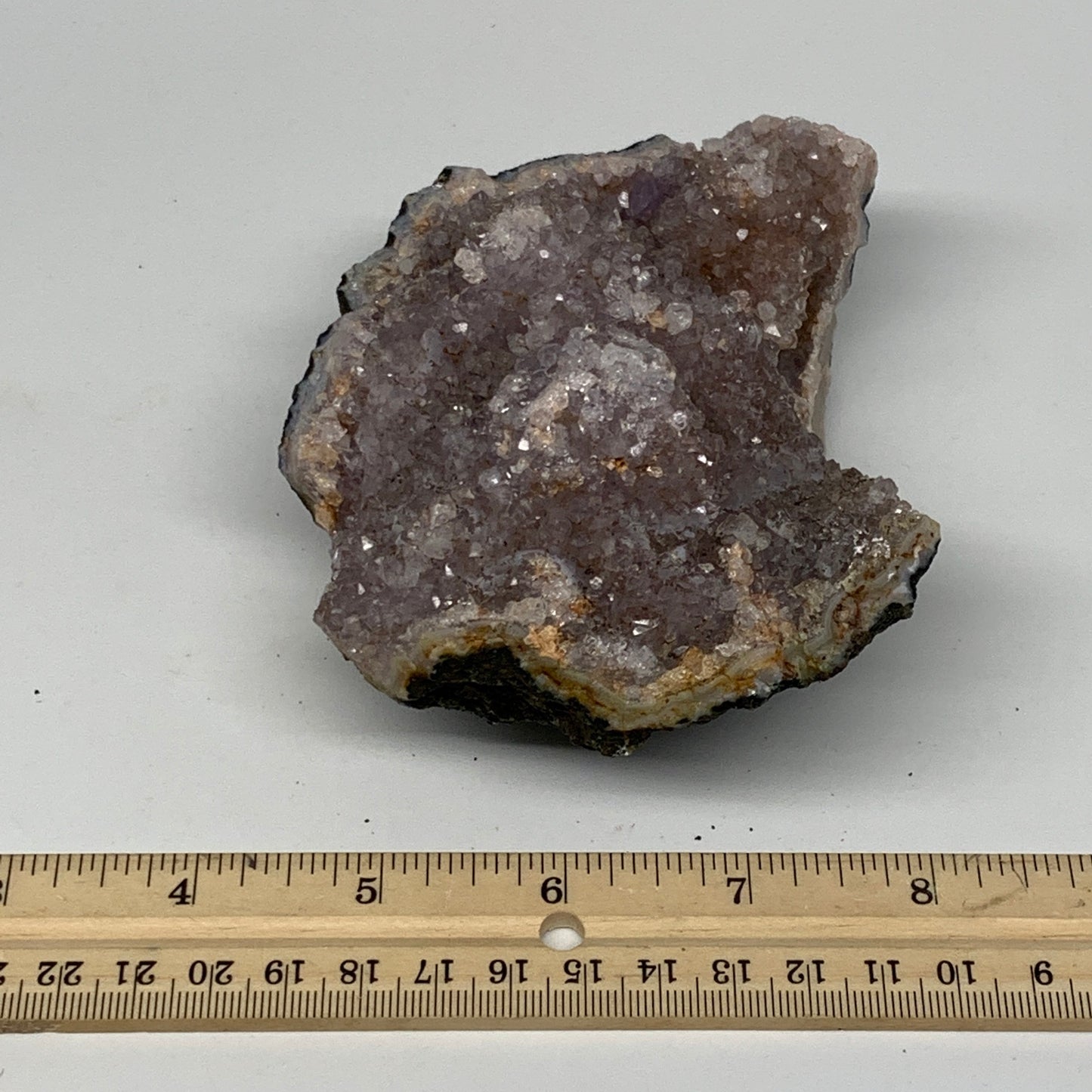 636g, 5"x3.7"x2.2", Rare Manganese Cluster With Quartz Mineral Specimen,B11026