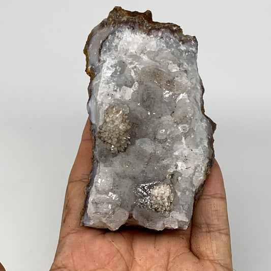 253.1g, 4"x2.1"x1.6", Rare Manganese Cluster With Quartz Mineral Specimen,B11027