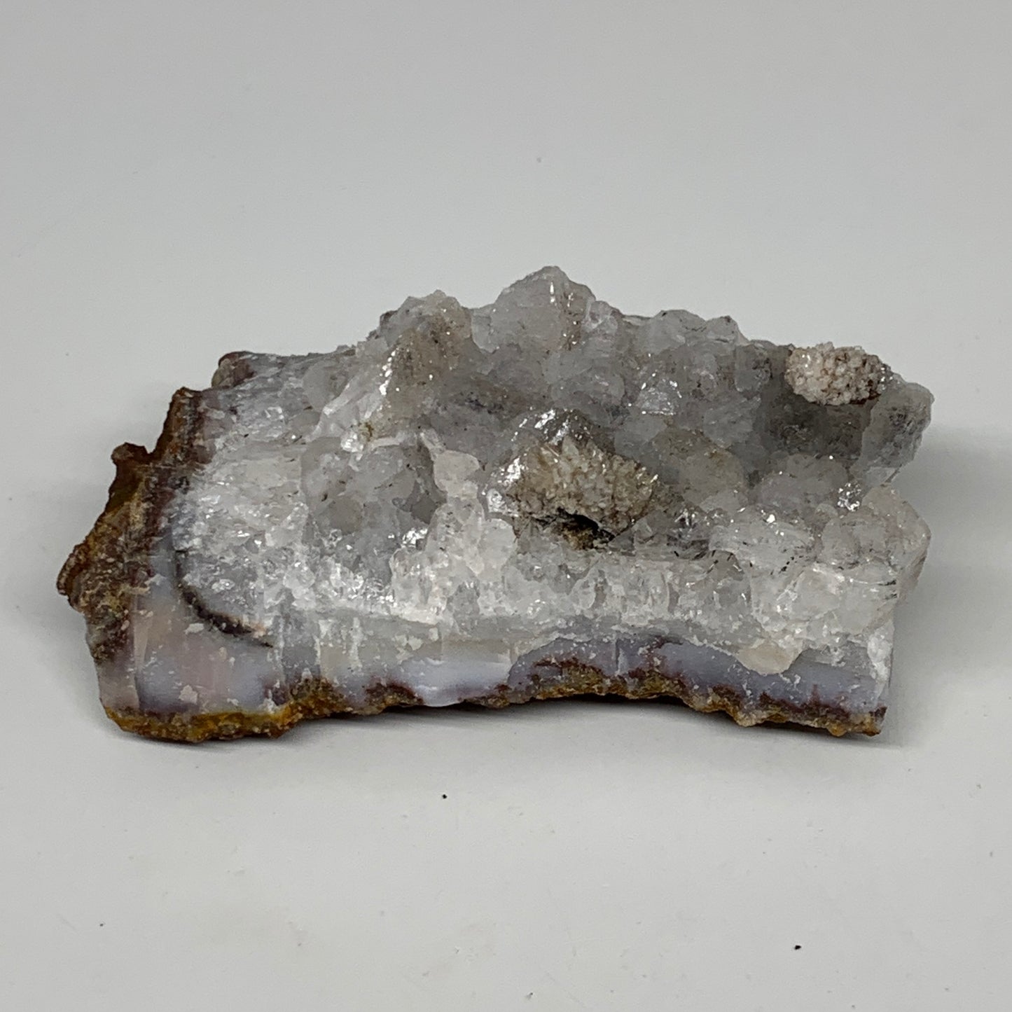 253.1g, 4"x2.1"x1.6", Rare Manganese Cluster With Quartz Mineral Specimen,B11027