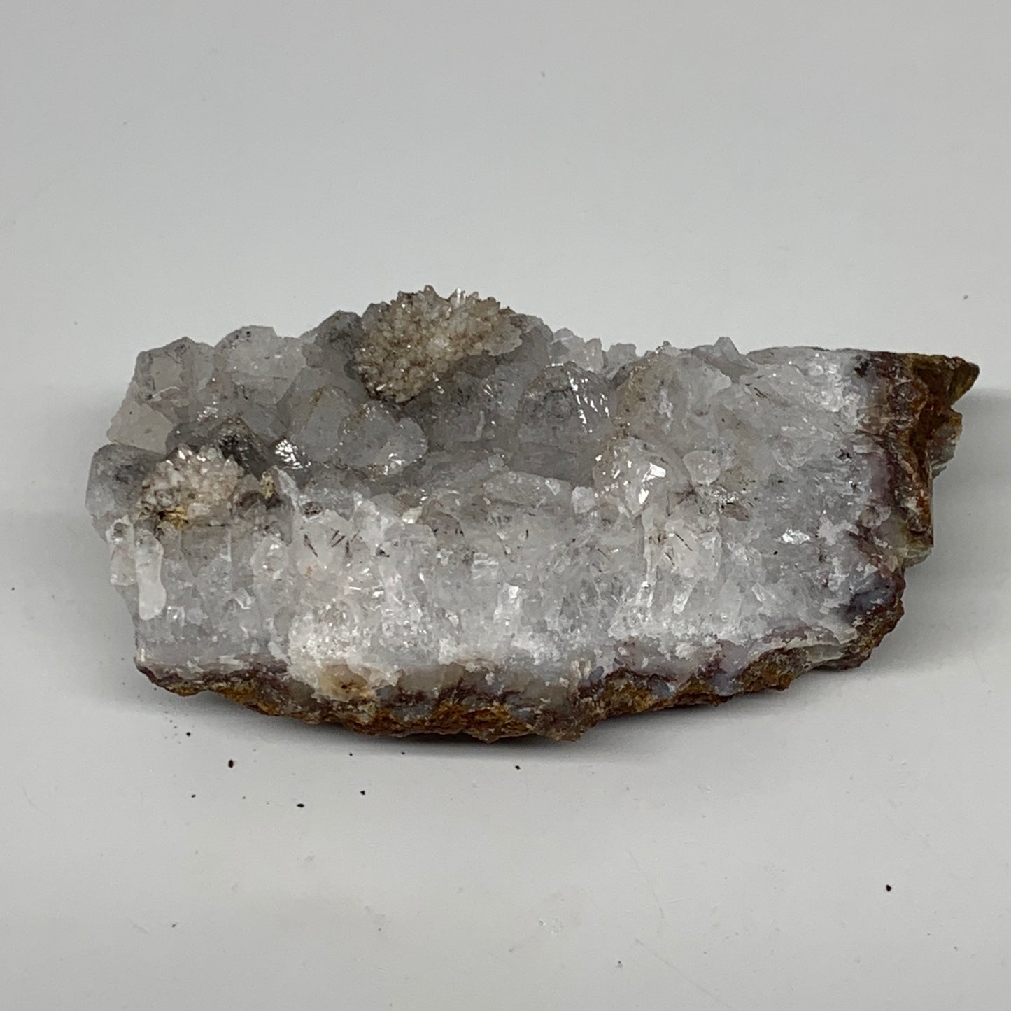 253.1g, 4"x2.1"x1.6", Rare Manganese Cluster With Quartz Mineral Specimen,B11027