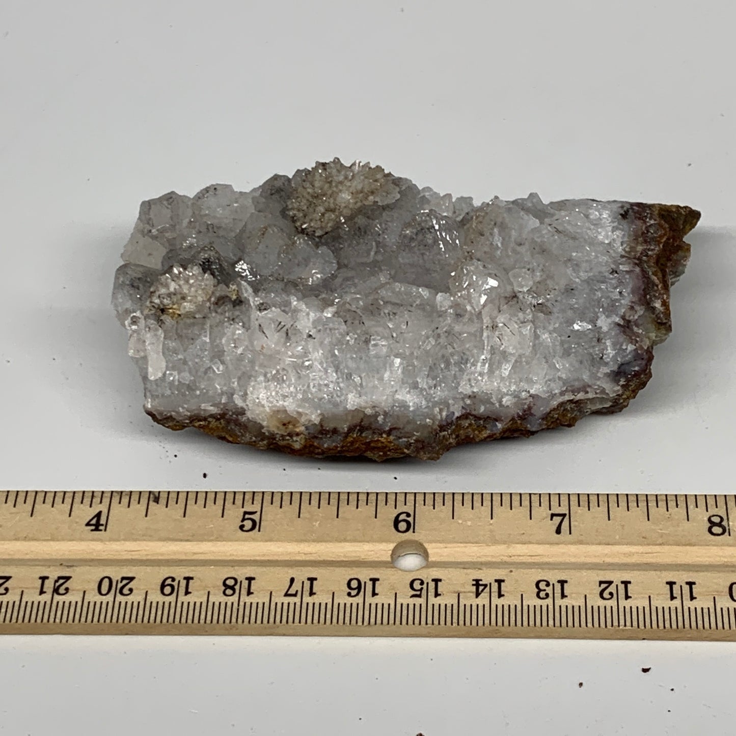 253.1g, 4"x2.1"x1.6", Rare Manganese Cluster With Quartz Mineral Specimen,B11027